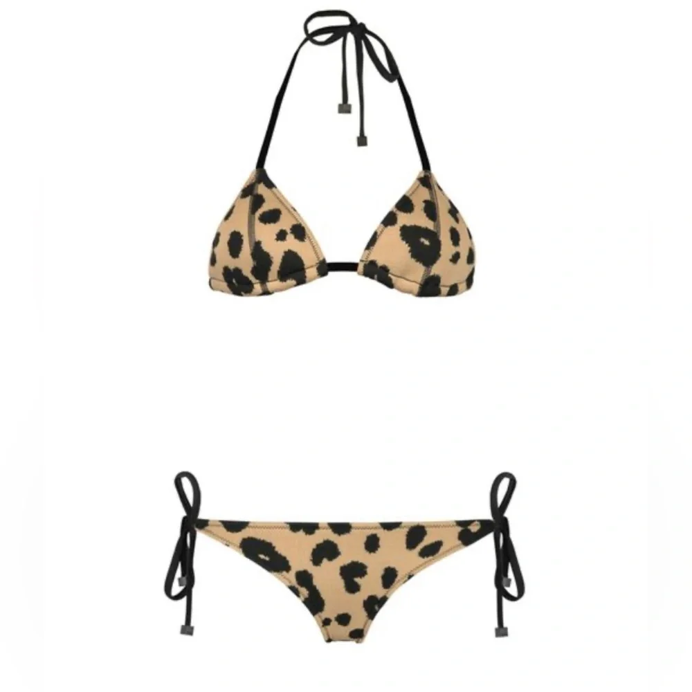 TRIANGL BIKINI SWIMWEAR - INDY LILY LEOPARD Neoprene |Size Small